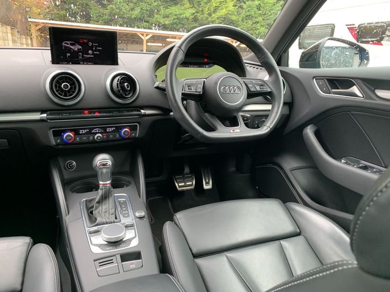 AUDI S3 2.0 TFSI Black Edition Sportback S Tronic Quattro 5dr 2017