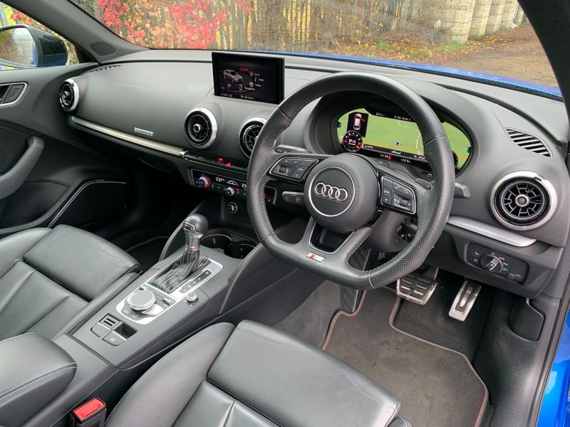 AUDI S3 2.0 TFSI Black Edition Sportback S Tronic Quattro 5dr 2017