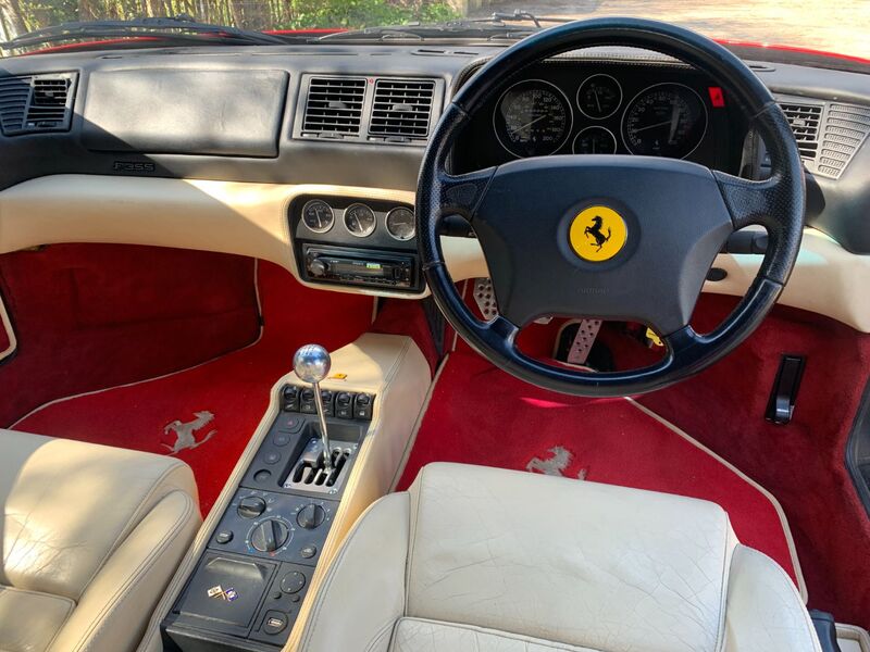 FERRARI F355 Spider Manual 1997