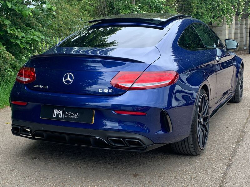 MERCEDES-BENZ C CLASS C63 AMG 4.0 V8 BiTurbo Premium SpdS MCT 2dr 2018