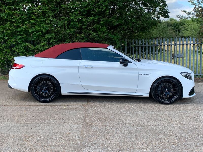 MERCEDES-BENZ C CLASS C63 AMG 4.0 V8 BiTurbo SpdS MCT Cabriolet 2017