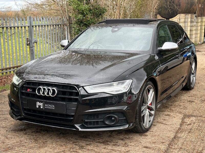 AUDI S6 Avant Black Edition 4.0 TFSI V8 Estate 5dr S Tronic Quattro 2017