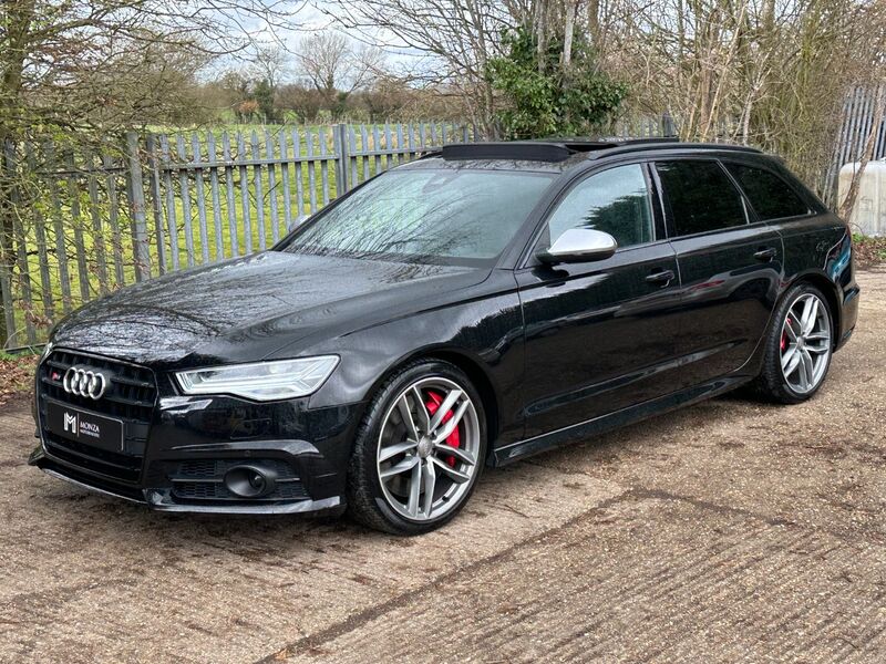 AUDI S6 Avant Black Edition 4.0 TFSI V8 Estate 5dr S Tronic Quattro 2017